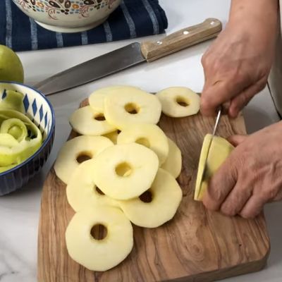 Buñuelos de manzana, receta rápida